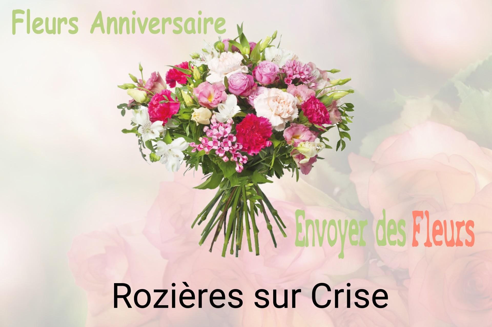 Bouquet de fleurs d’anniversaire livré à Rozières-sur-Crise
