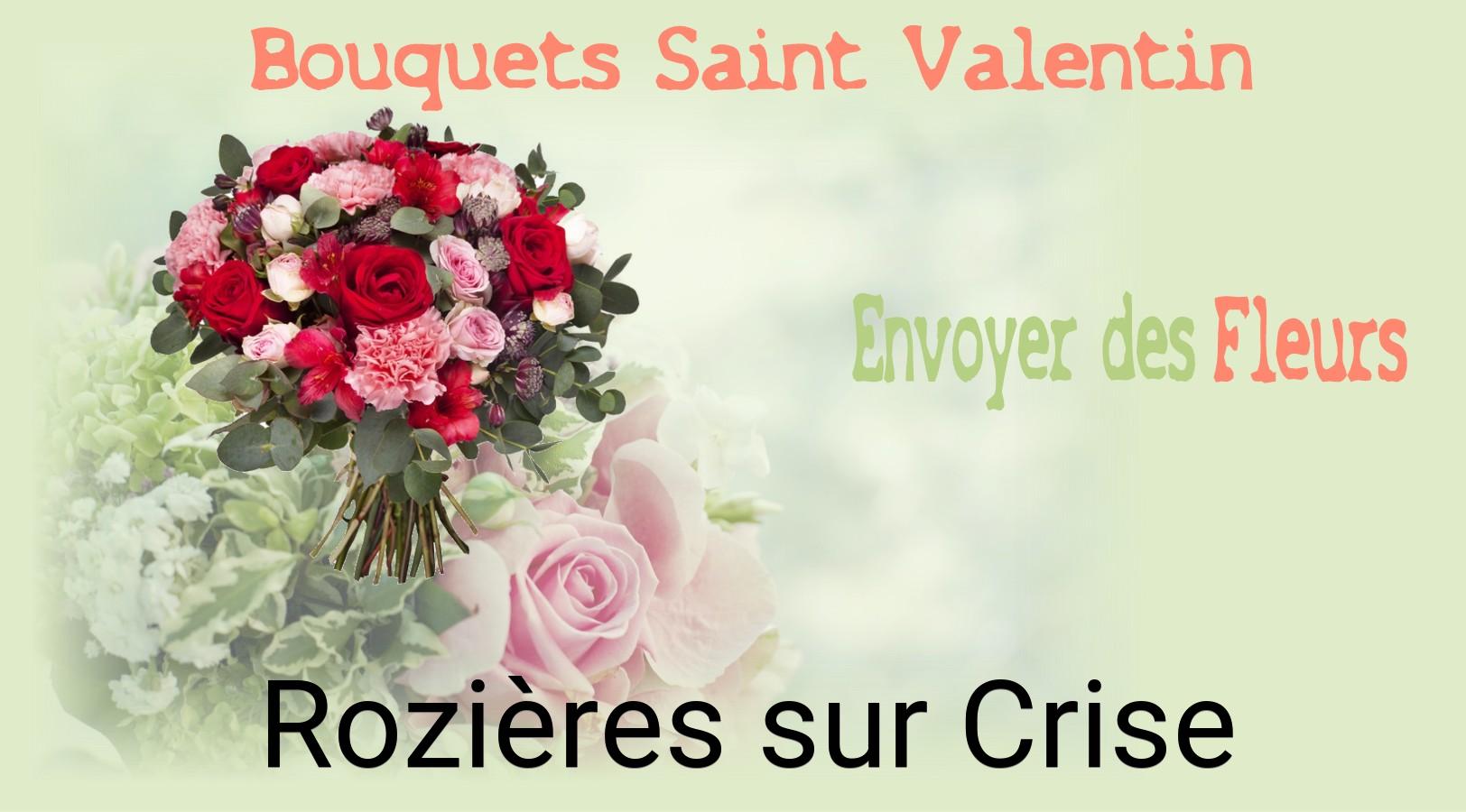 Roses de Saint-Valentin livrées à Rozières-sur-Crise